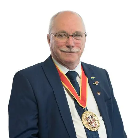 Portrait of Councillor Keith Robinson - Chairman of the Council