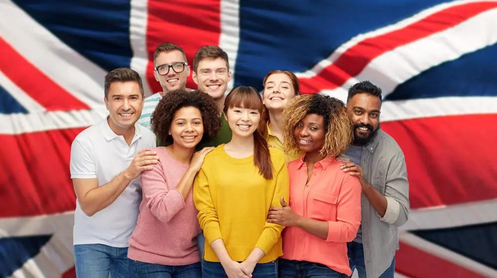 Diversity Image with Union Flag