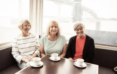 Women at a coffee morning