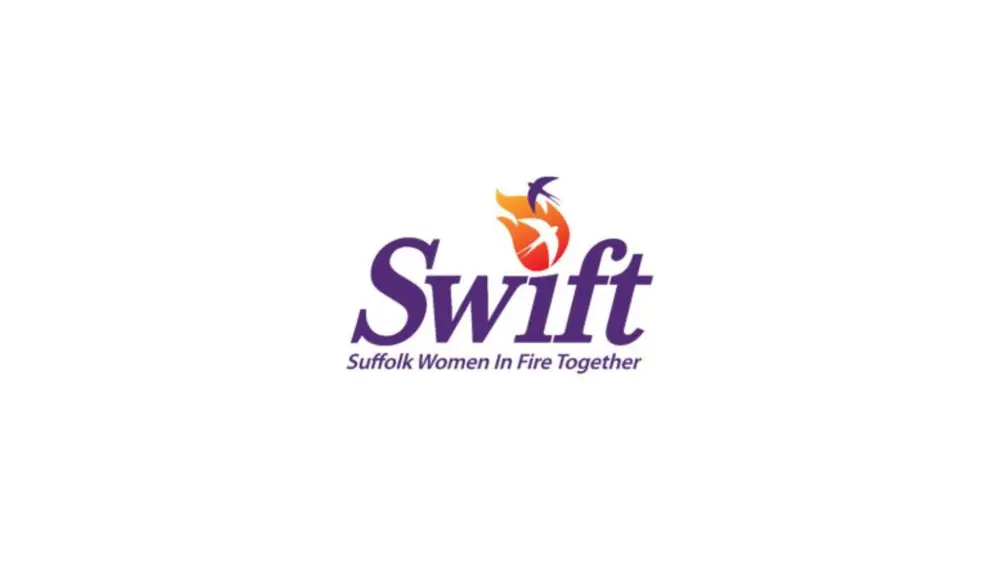 The logo for Suffolk Women in Fire Together.