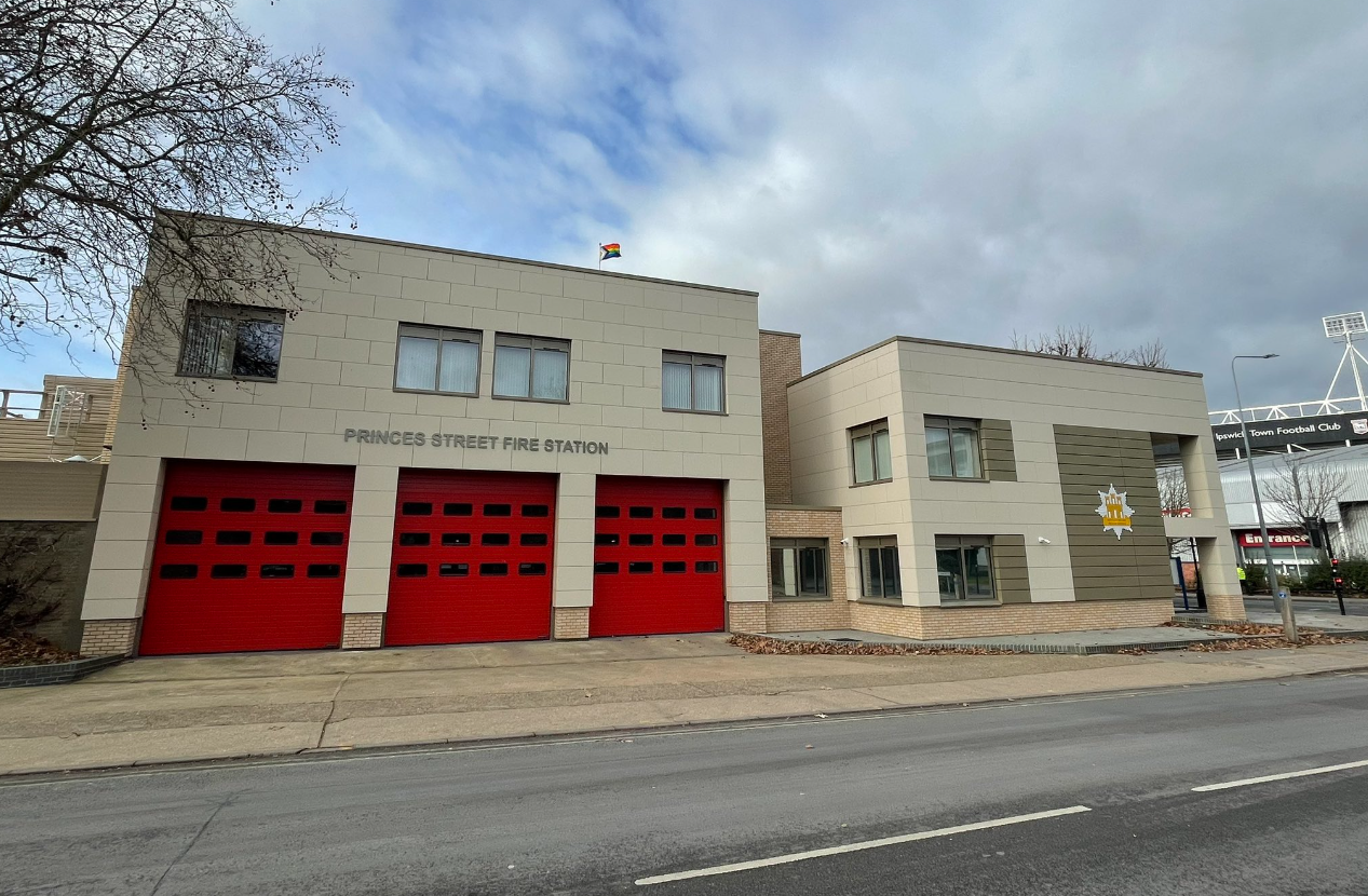 Ipswich Princes Street fire station