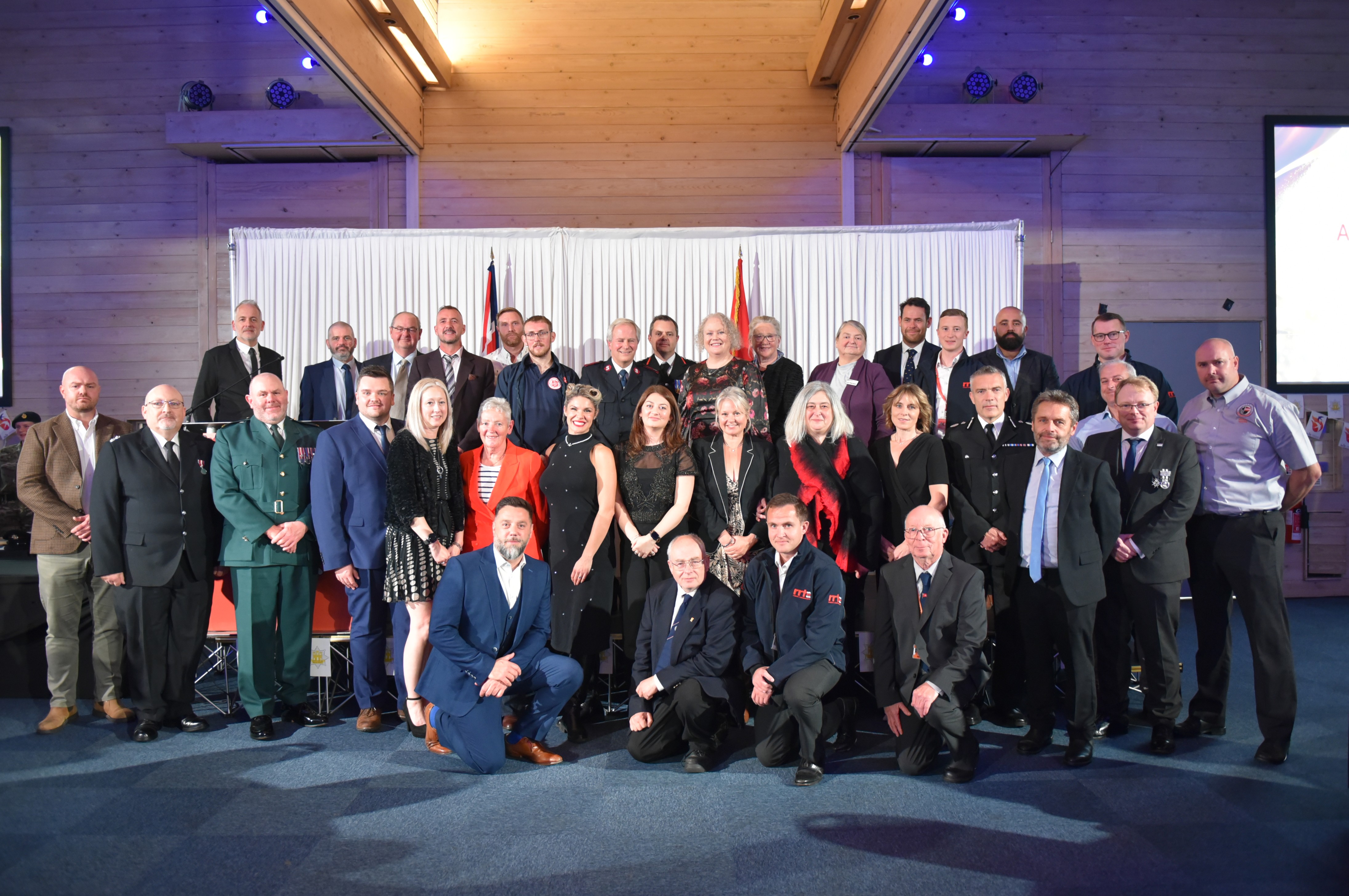 Partner organisations involved in the Dunwich Heath response received recognition during the awards