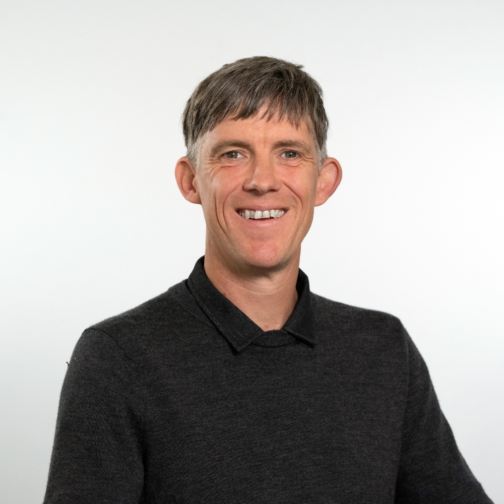 Councillor Ash Lever wearing black jumper 