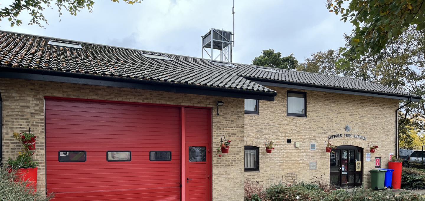 A photograph of Brandon Fire Station