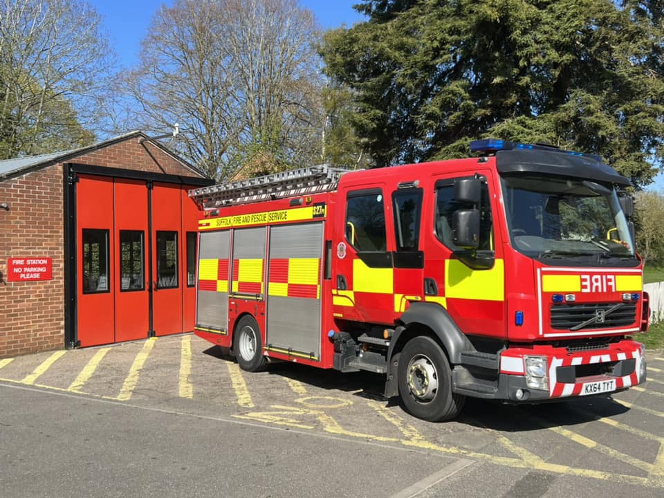Clare Fire Station and appliance