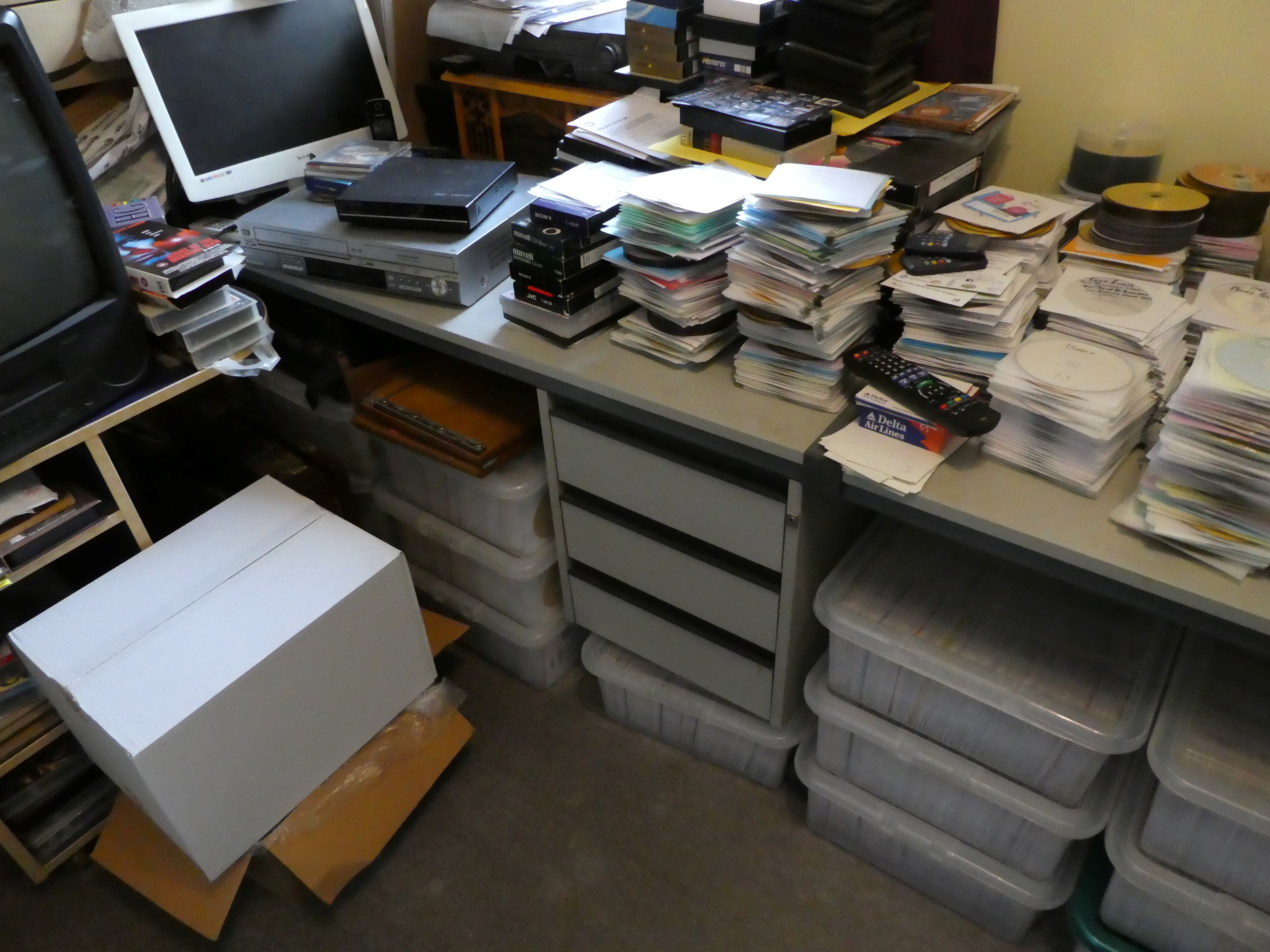 Fake DVDs and computer equipment