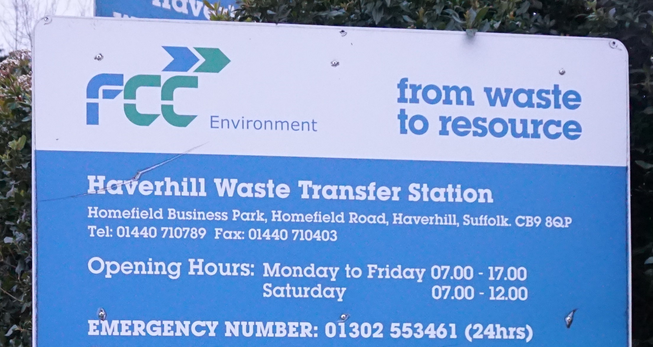 Work begins on new Haverhill Recycling Centre Suffolk County Council