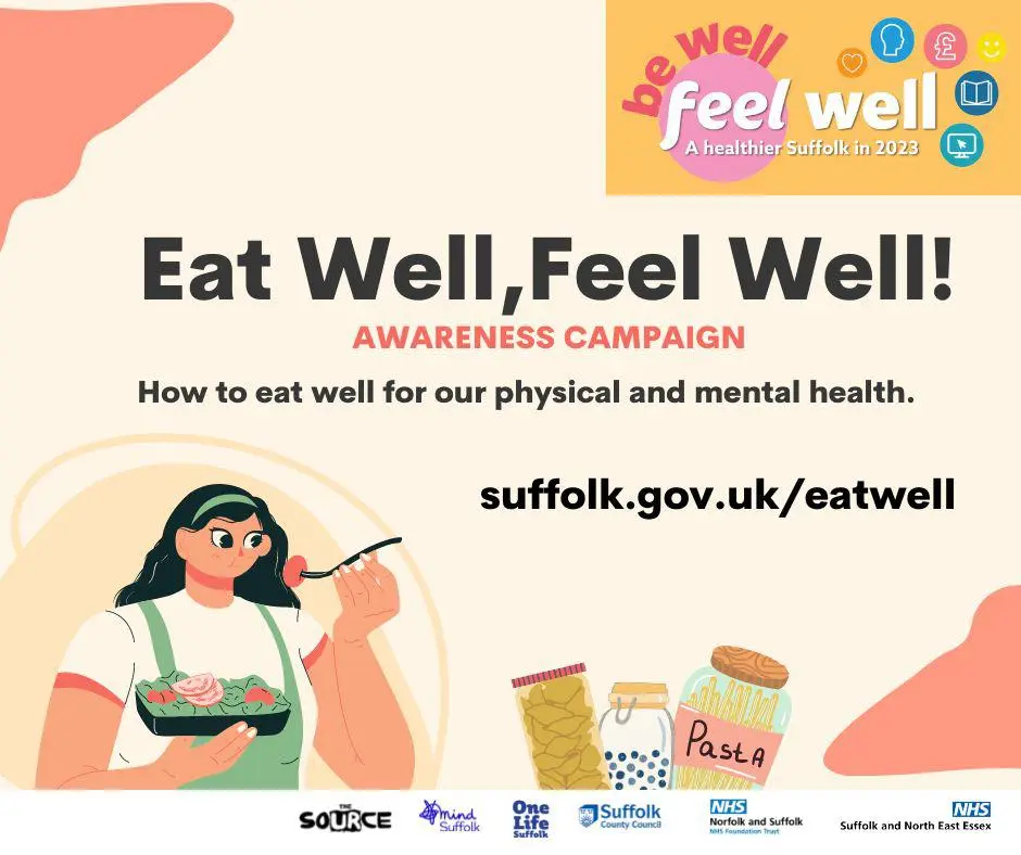 Eat Well, Feel Well logo