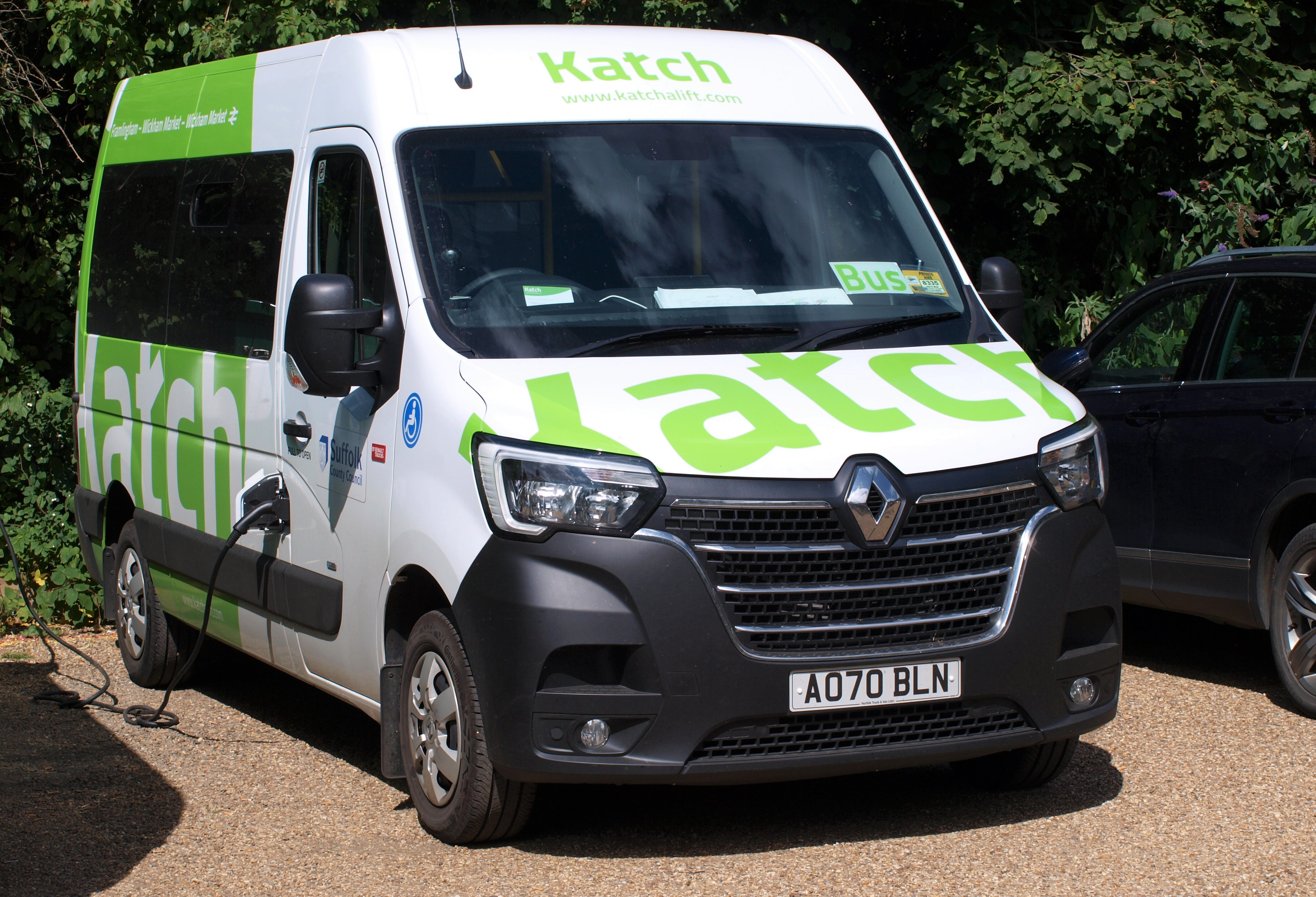 Katch all-electric taxi-bus pilot draws to a close - Suffolk County Council