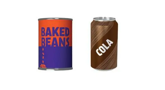 Food and drinks cans