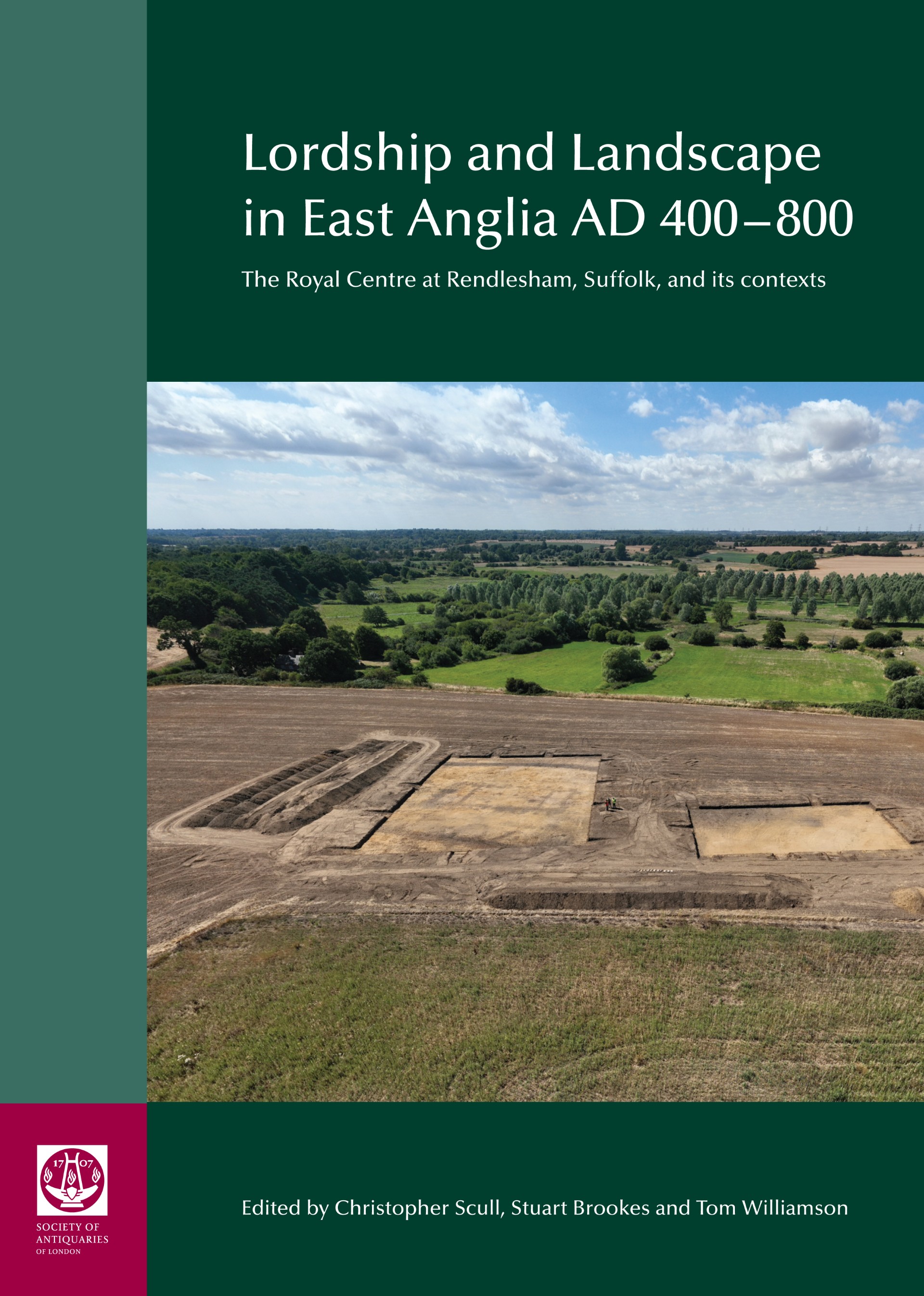 front cover of the book showing the Rendlesham landscape