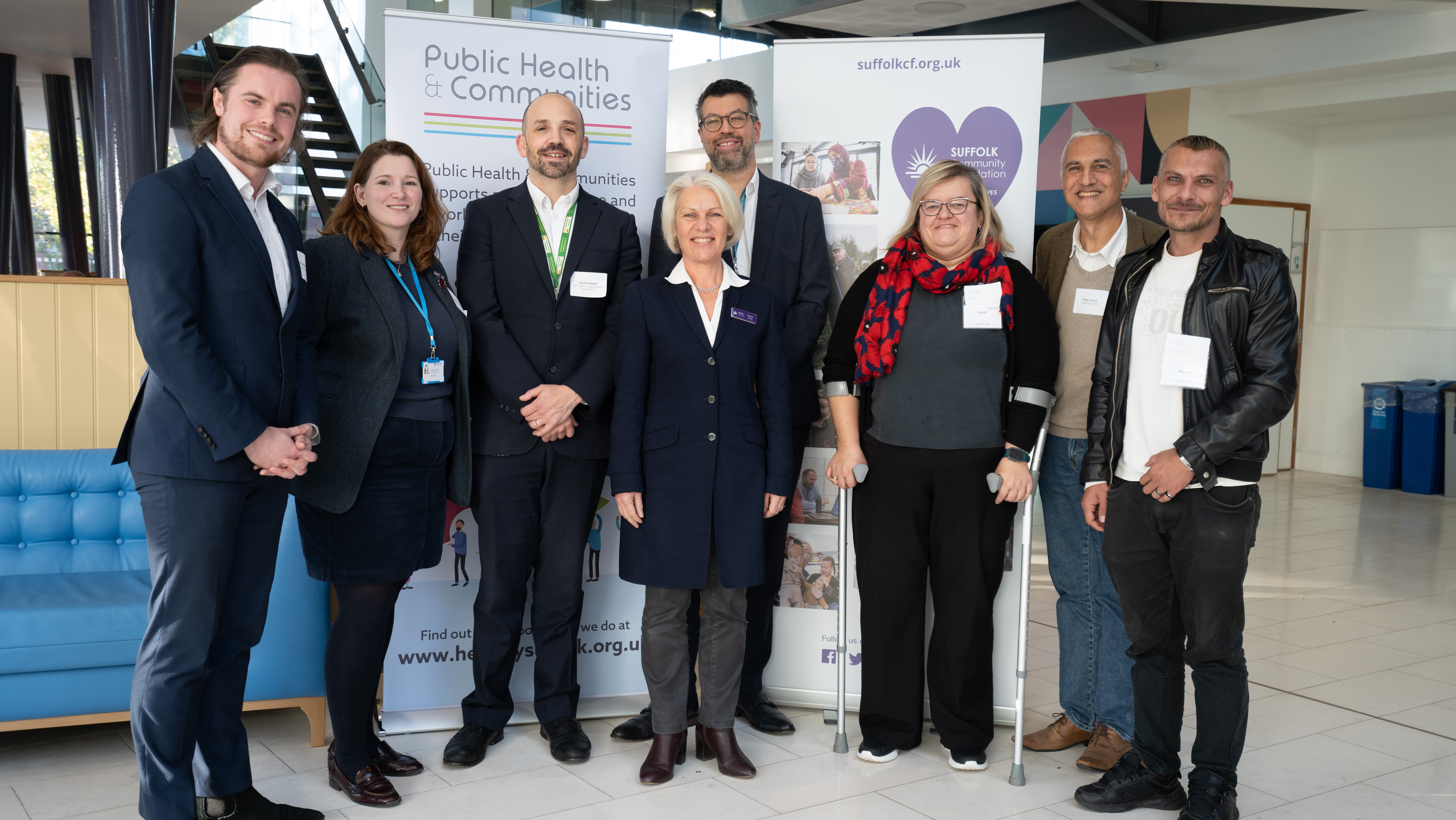 Group photo of partners at the launch 