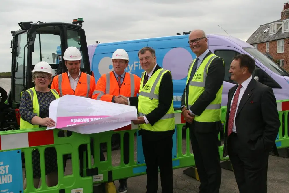 The launch of Project Gigabit in Orford 