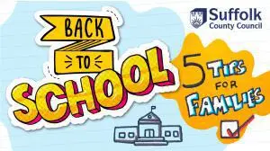 Back to School 5 tips for families logo