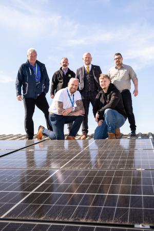 East of England Co op supermarket benefits from zero carbon electricity