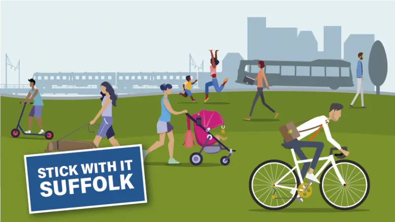 PLAIN ILLUSTRATION HOW ARE YOU GETTING TO WORK