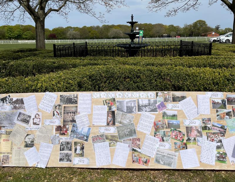Holbrook Primary School's winning entry into the Platinum Jubilee Time Capsule