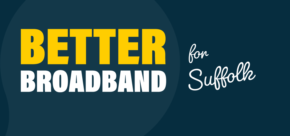 The logo for the Better Broadband for Suffolk programme