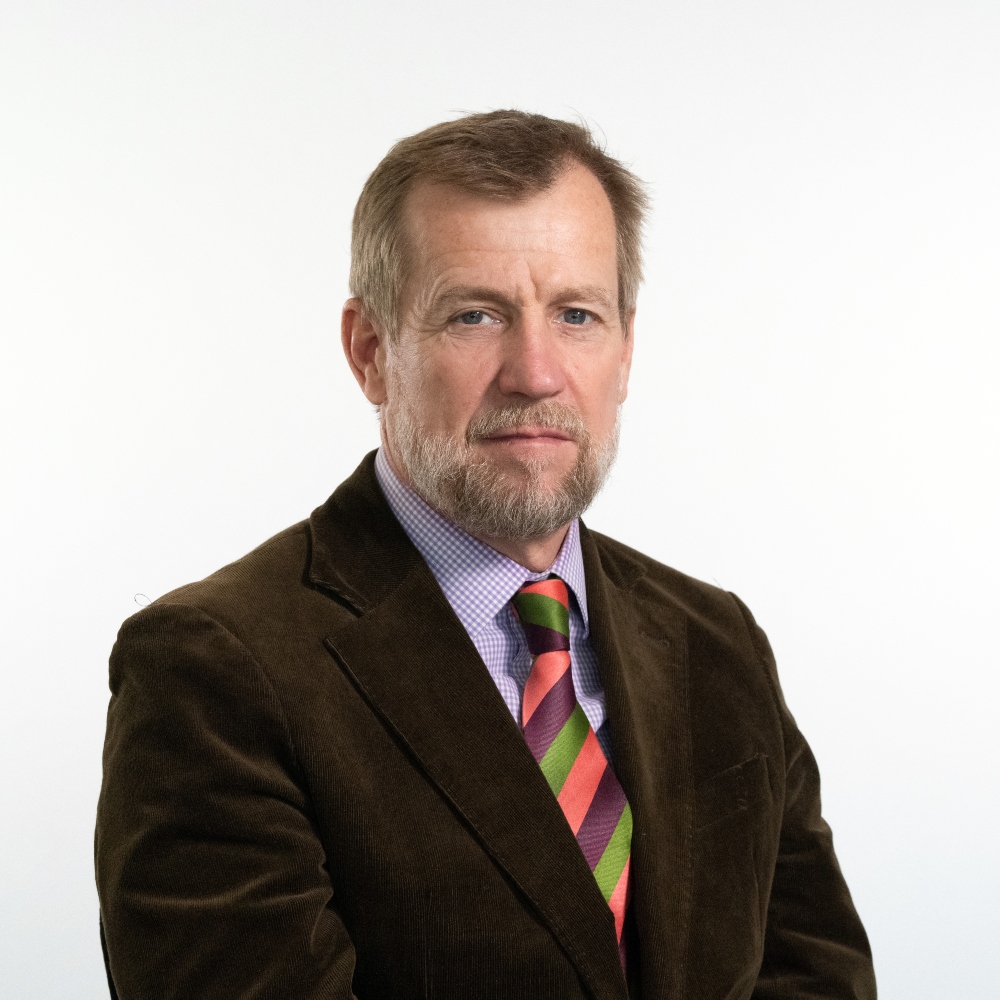 Councillor Mark Barber wearing jacket and tie