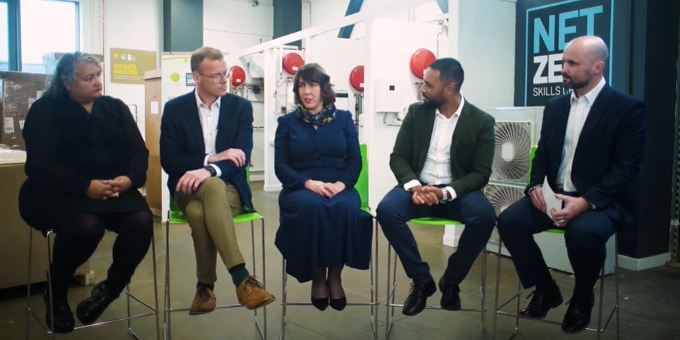 Members of the BGSN Grow Action Group in discussion