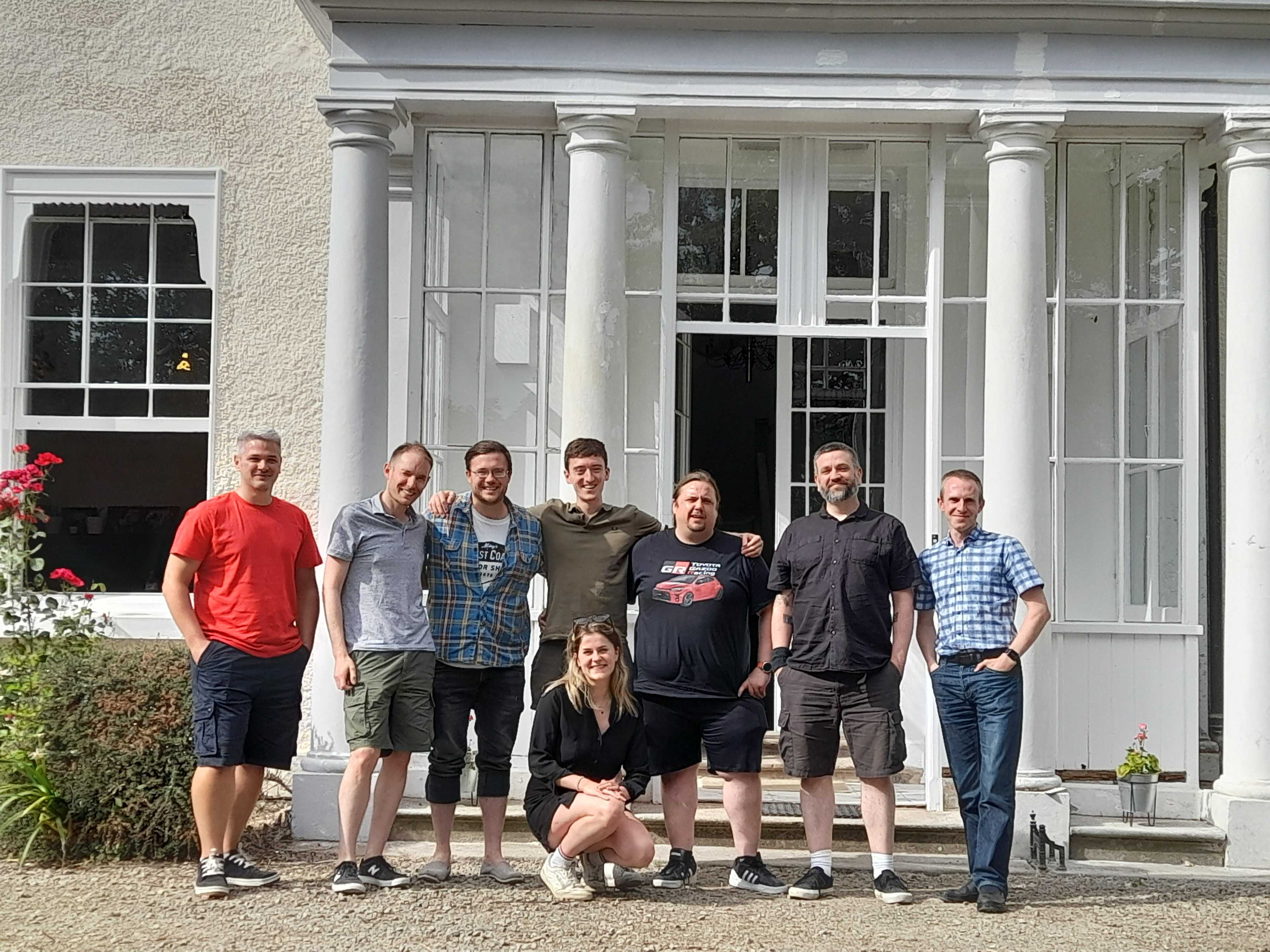 The project team with Zengenti, suppliers of our new digital platform Contensis