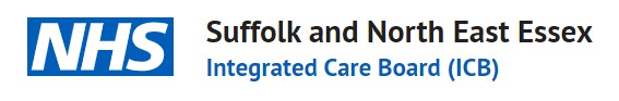 NHS Suffolk and North East Essex Integrated Care Board logo