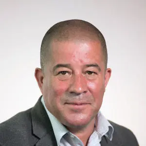 Portrait of Stuart Lawson wearing Jacket and Shirt