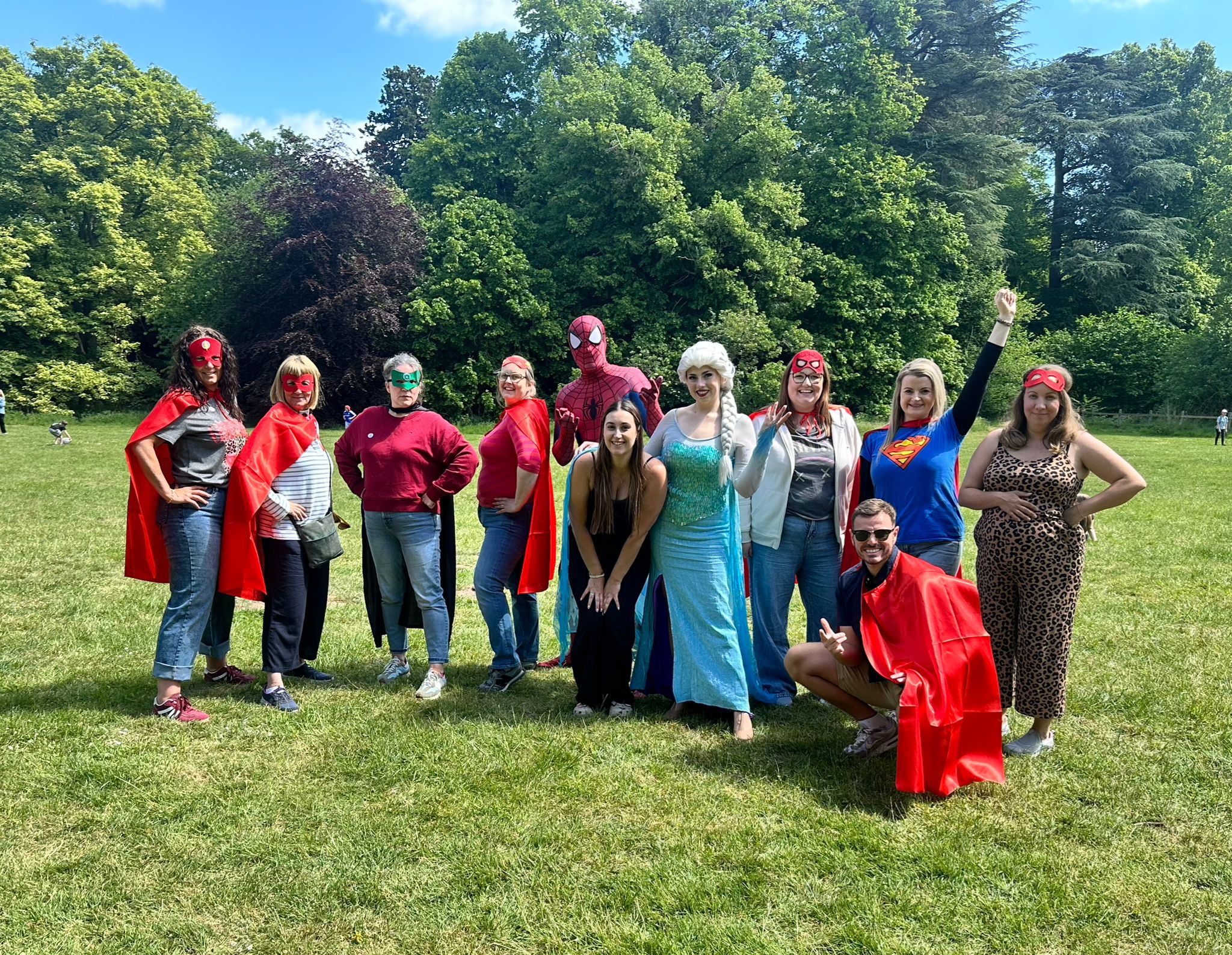 Suffolk Fostering Staff supporting the Foster Walk 