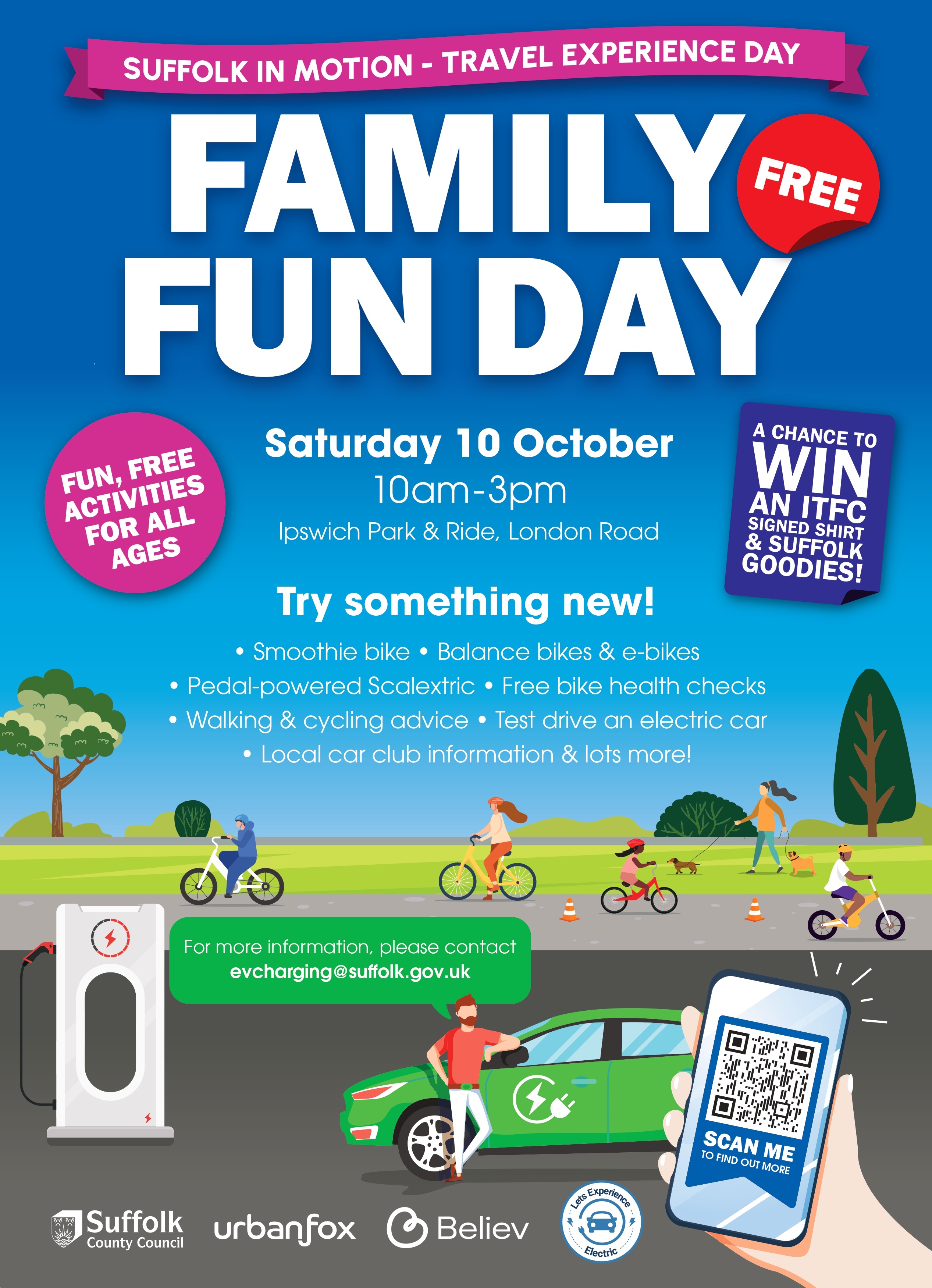 a colourful poster promoting the event