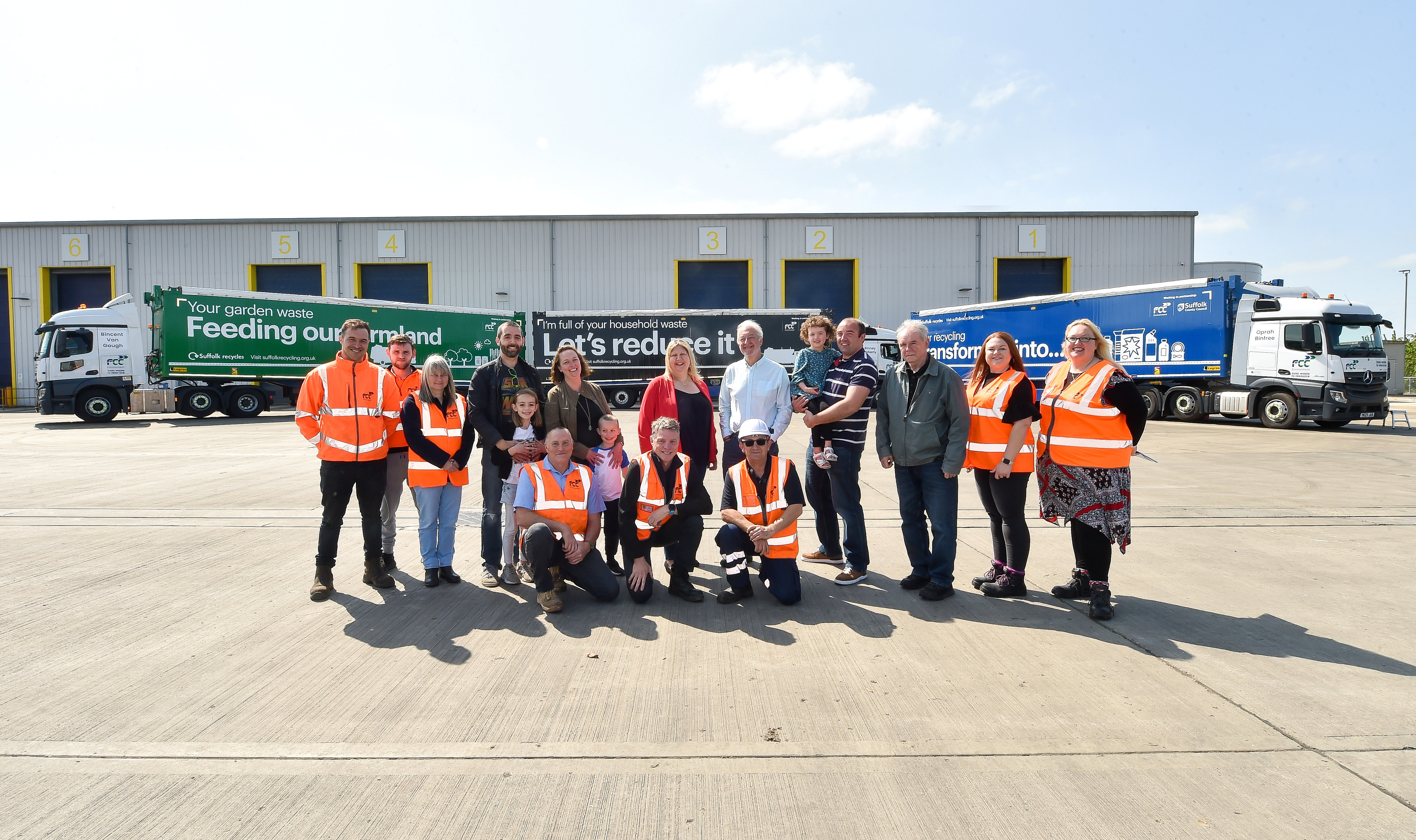 Stars align for Suffolk’s new recycling vehicles Suffolk County Council