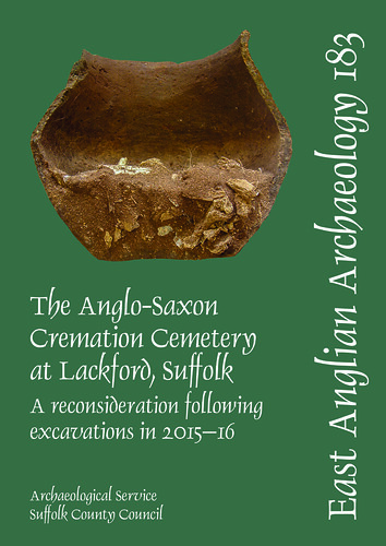 Front cover of The Anglo-Saxon Cremation Cemetery at Lackford, Suffolk book. 