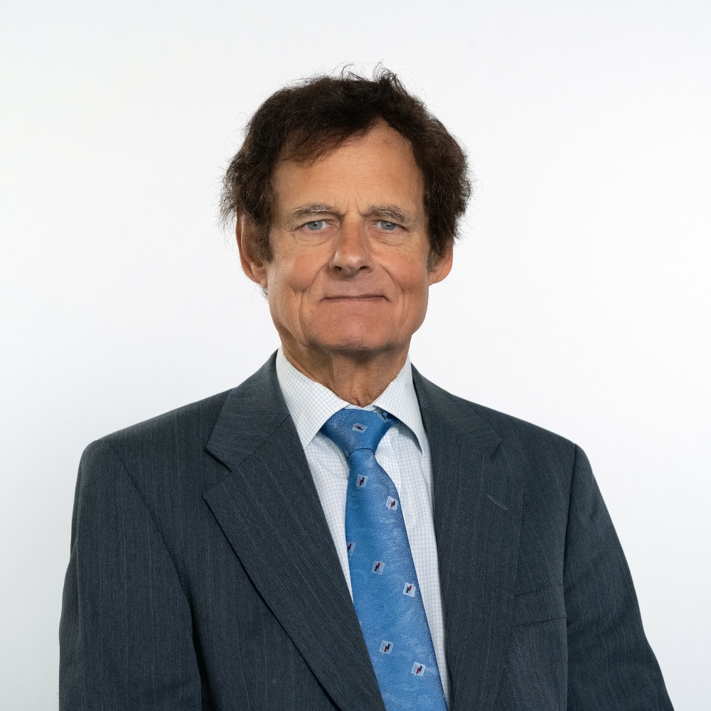 Cllr Tony Gould wearing suit and tie 