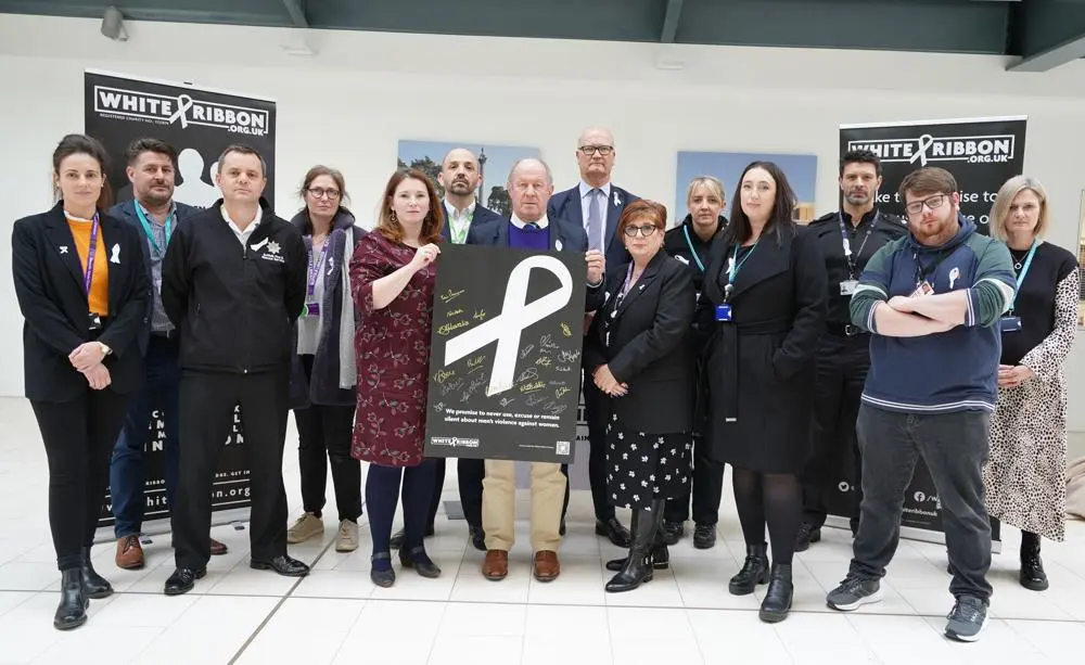 Representatives from across Suffolk gather to pledge their support to this year's campaign